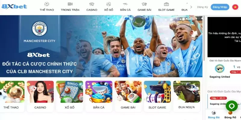 Nhà cái 8xbet nhận được đánh giá tích cực từ cộng đồng