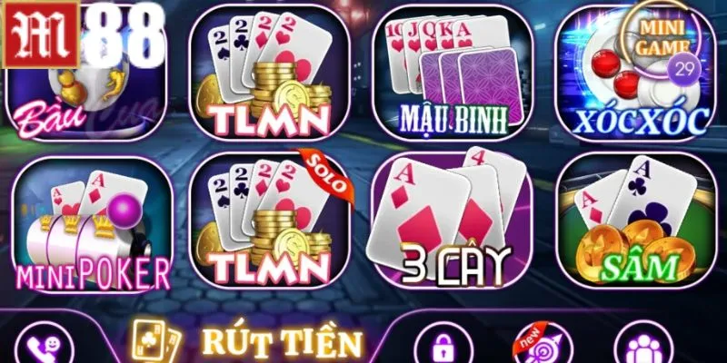 Thủ thuật chơi game bài đổi thưởng M88