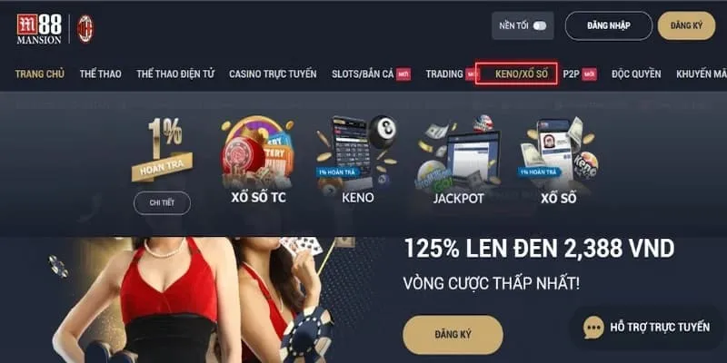 Thông tin chung về nhà cái số đề M88